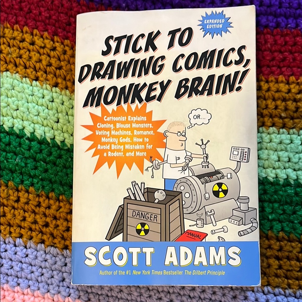 Scott Adams Stick To Drawing Comics, Monkey Brain!